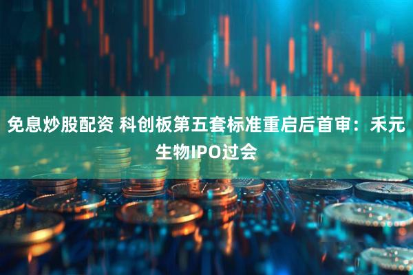 免息炒股配资 科创板第五套标准重启后首审：禾元生物IPO过会